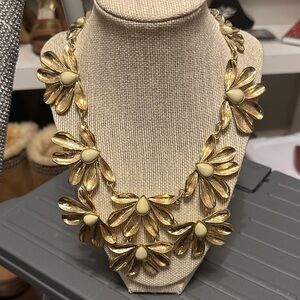 Gold Floral Necklace